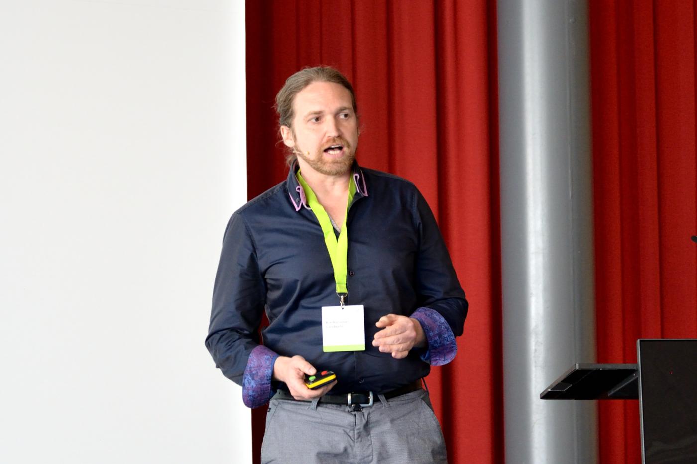 Kai Rassmus Landwehr von der Organisation My Climate.