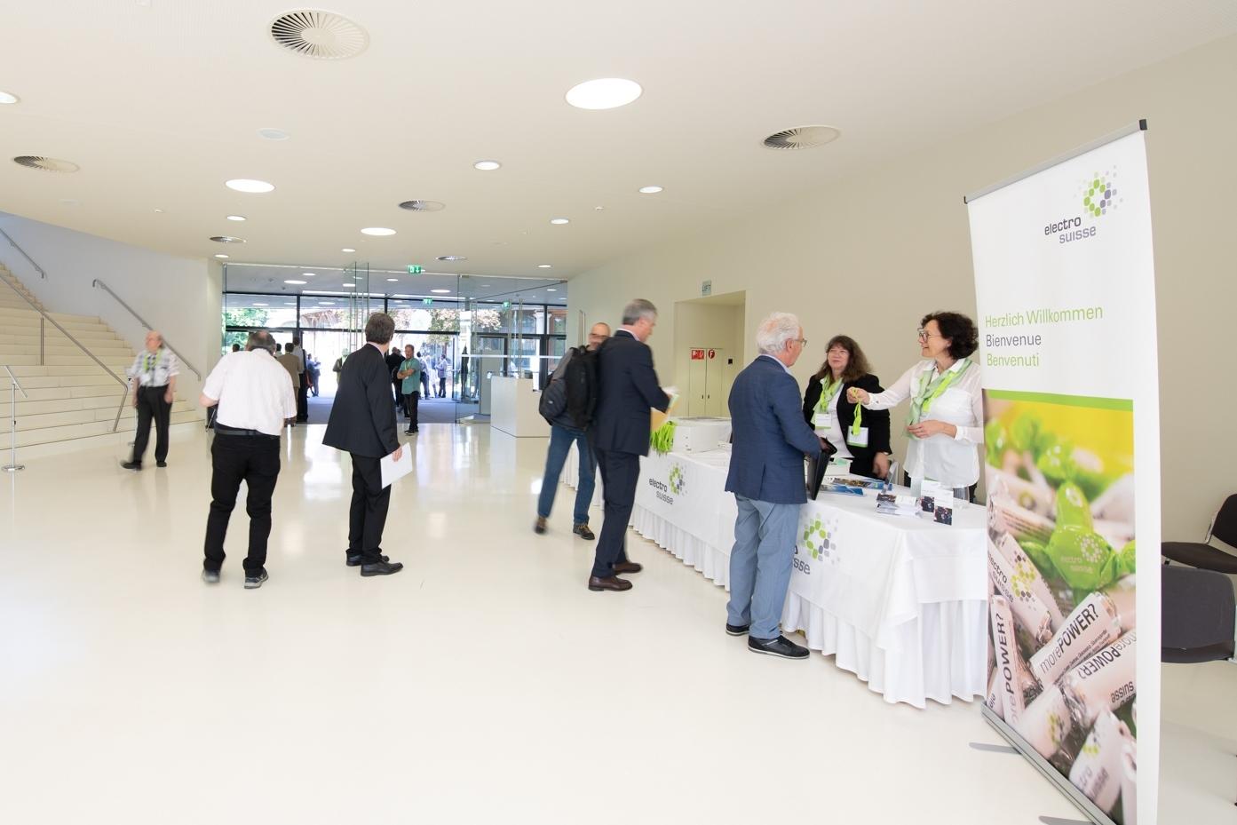 Le plaisir de pouvoir à nouveau rencontrer les membres d’Electrosuisse en personne...