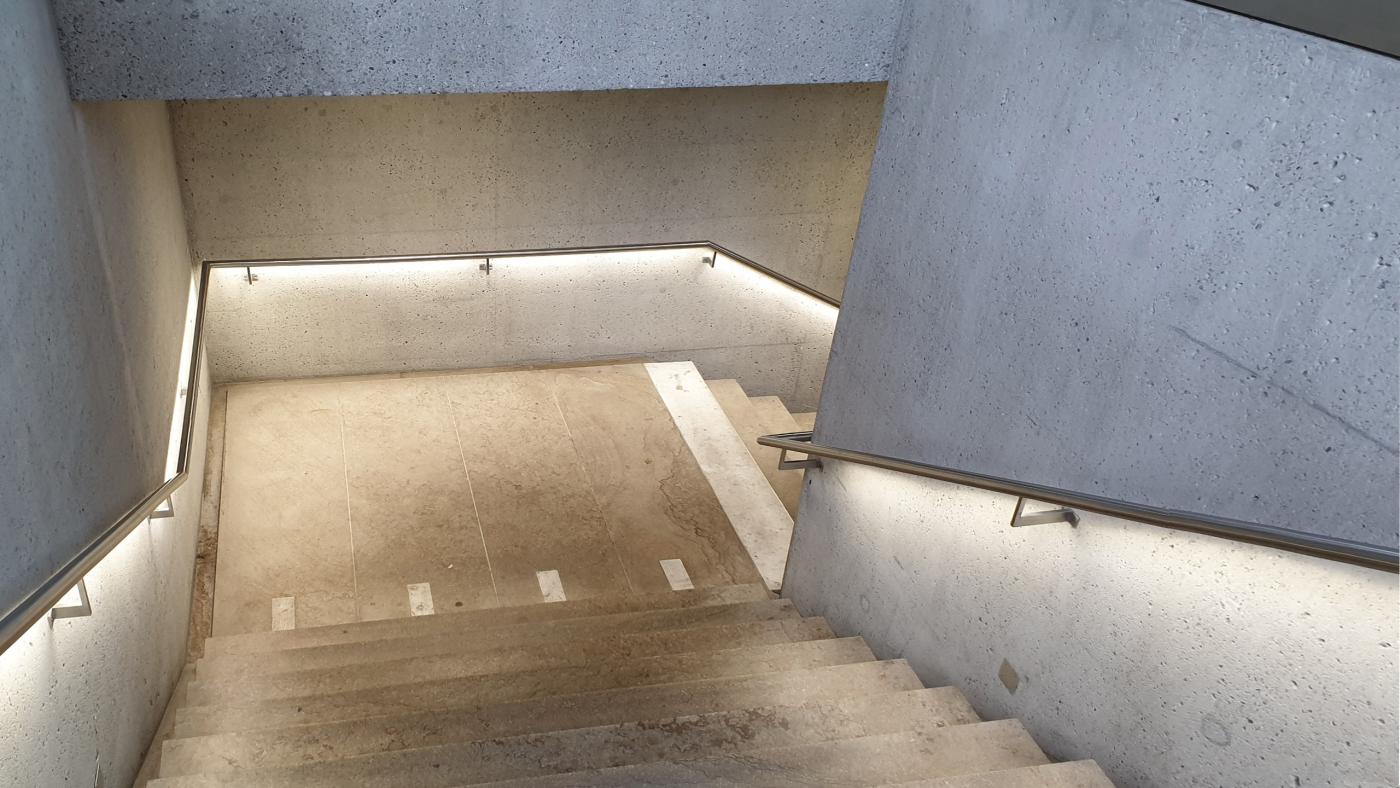 Beispiel einer guten Lichtgestaltung im Bahnhof St. Gallen.