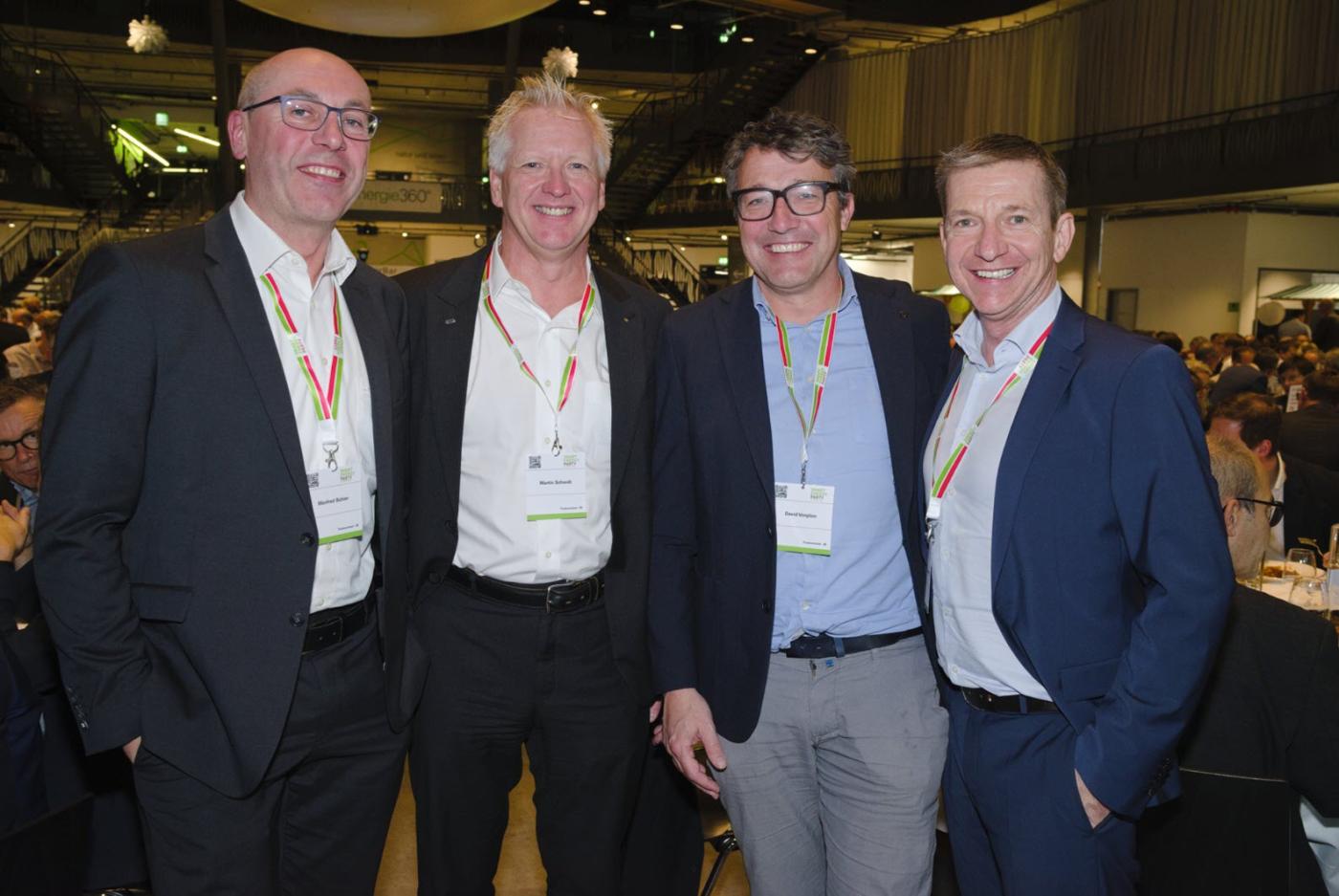 Manfred Bühler, Martin Schwab, David Vonplon und Roland ­Leuenberger (v.l.).