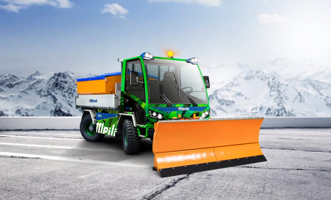 Elektrisches Kommunalfahrzeug