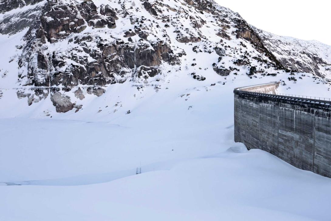 Sanierungsarbeiten am Gelmersee